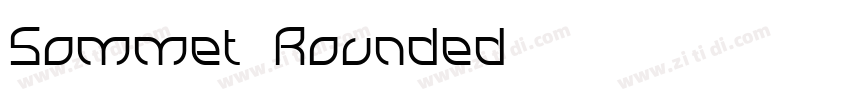 Sommet Rounded字体转换